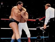Andre in a match